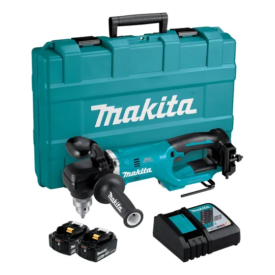 Taladro Angular Inalambrico Makita 2bat 5ah Color Turquesa