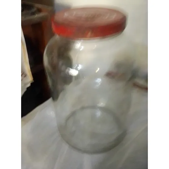 Frasco De Vidrio De Galón Usado 