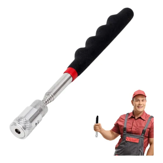 Iman Extensible Con Linterna Led Para Mecanico
