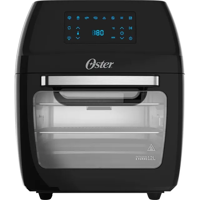 Fritadeira Forno Digital Oven Fryer 3 Em 1 Oster 12l Fritadeira Forno Digital Oven Fryer 3 Em 1 Oster 12l