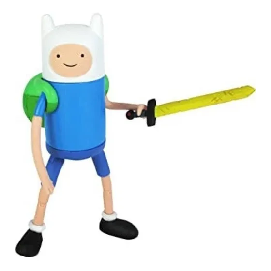 Figura Adventure Time - Finn Con Accesorios