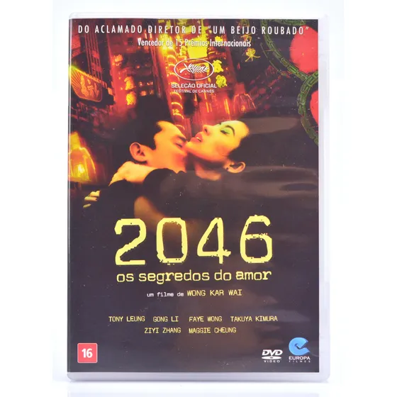 Dvd 2046 - Os Segredos Do Amor - Wong Kar Kai - Nacional