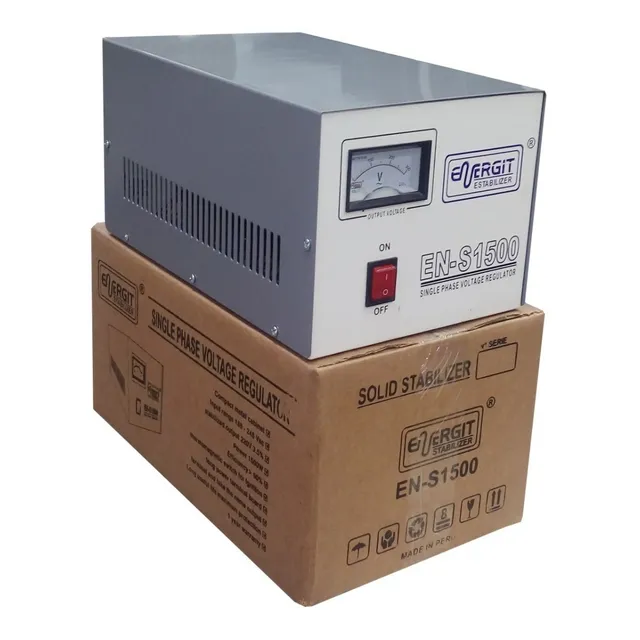 Estabilizador Solido 1500w, 1.5kva - 220v +/-3% Energit