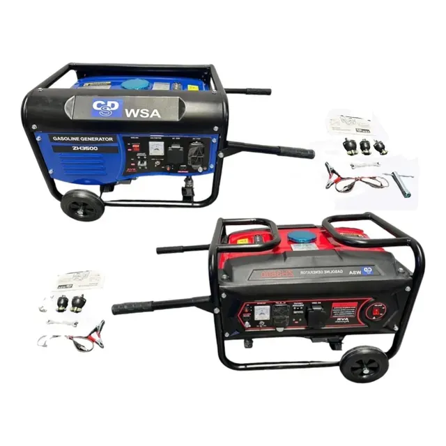 Generador De Energía A Gasolina 3500w 110/220v