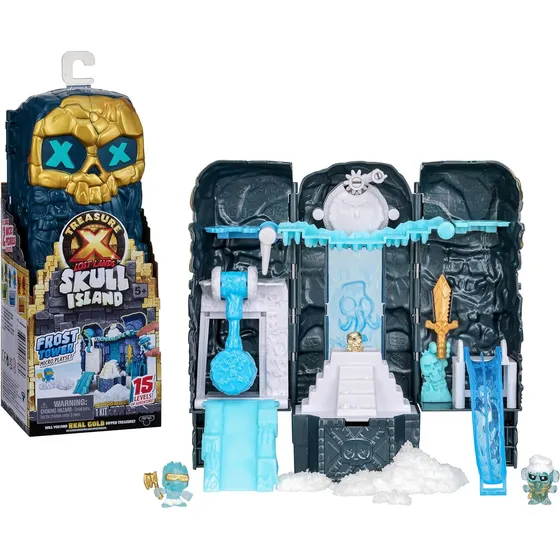 Juego De Aventuras En Isla De Cráneo Con 2 Figuras Microscóp