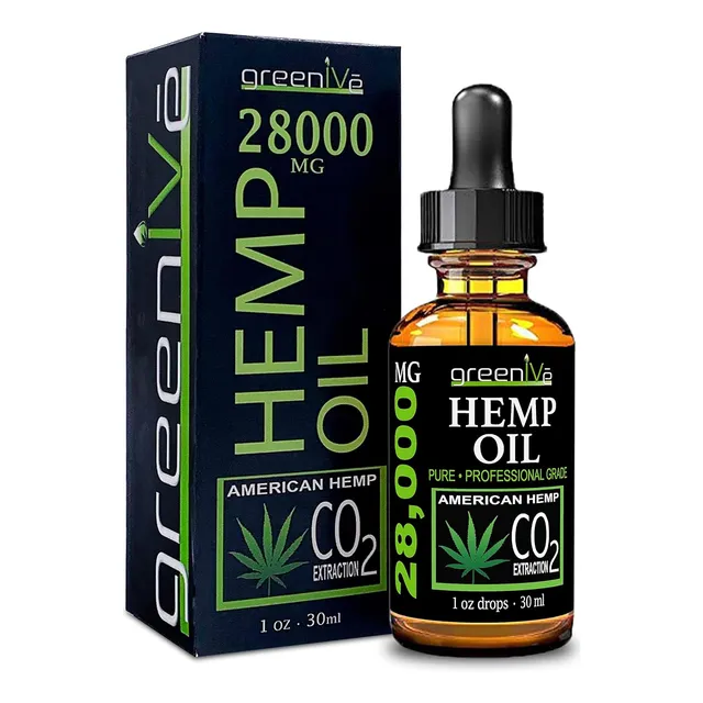 Cbd Premium Oil 100% Organico Cert - 25,000 Maximum Strength