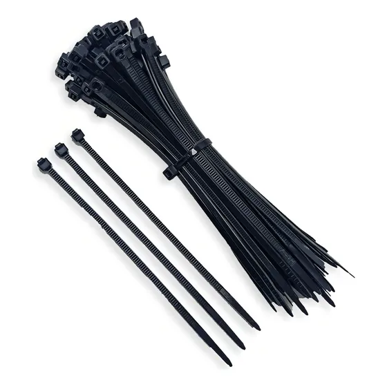Abraçadeira Nylon Enforca Gato P/ Cabos 2.5x200 C/100 Preto