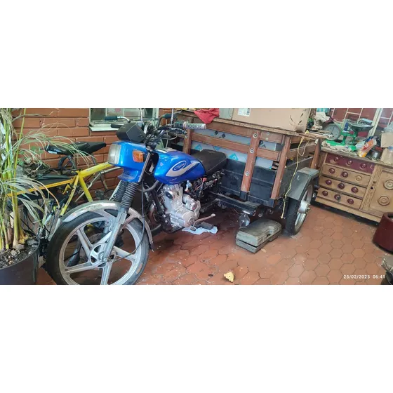 Motocarro Jialing 125 Capacidad Carga 250 Kilos
