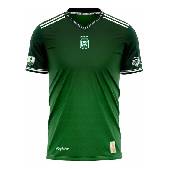 Camiseta Hombre Deportiva Atletico Nacional 25