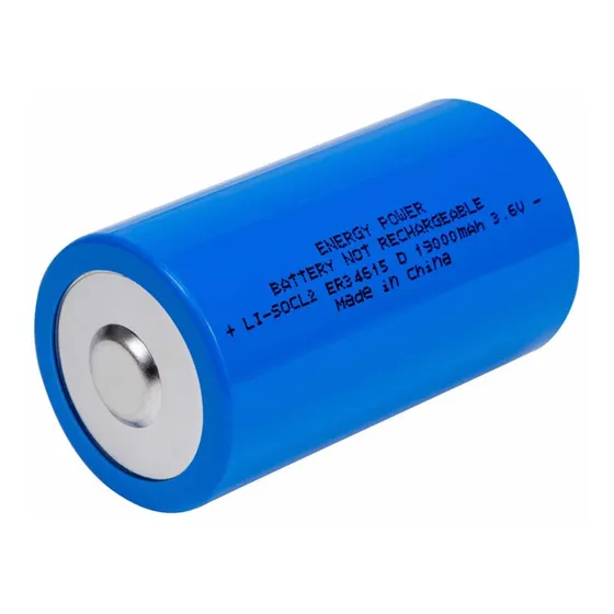 Kit Com 6 Bateria Tamanho D Er34615 3,6v 19000mah Lithium