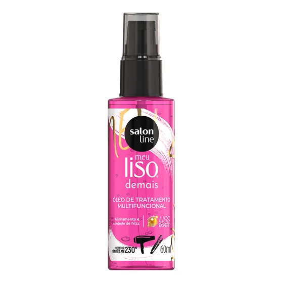 Óleo Multifuncional Finalizador Meu Liso Salon Line 60ml