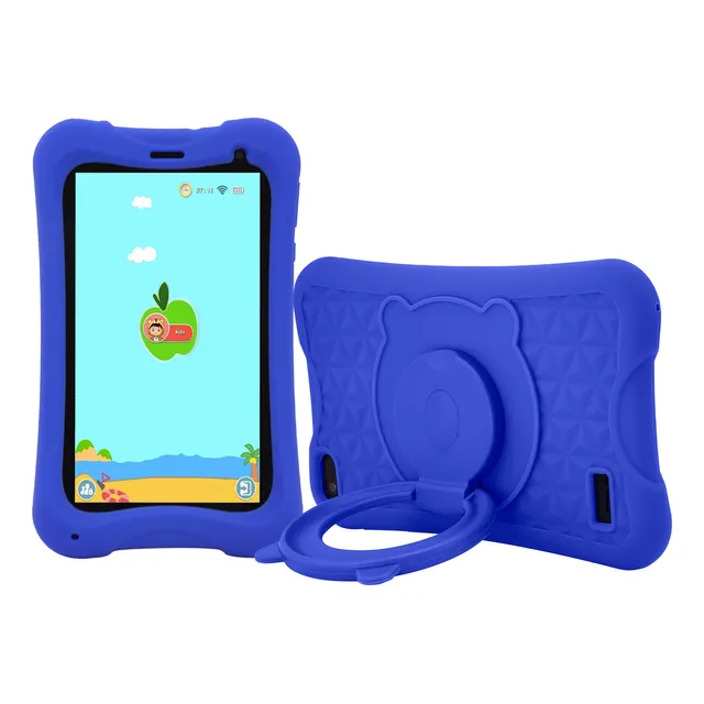 Tablet Infantil Niños Goldtech 7 3gb 32gb C/ Protector Kids Color Azul