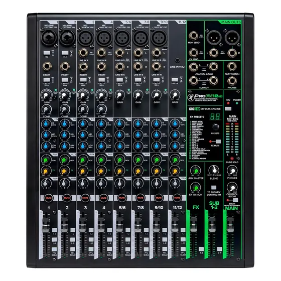 Console Mackie ProFX12v3