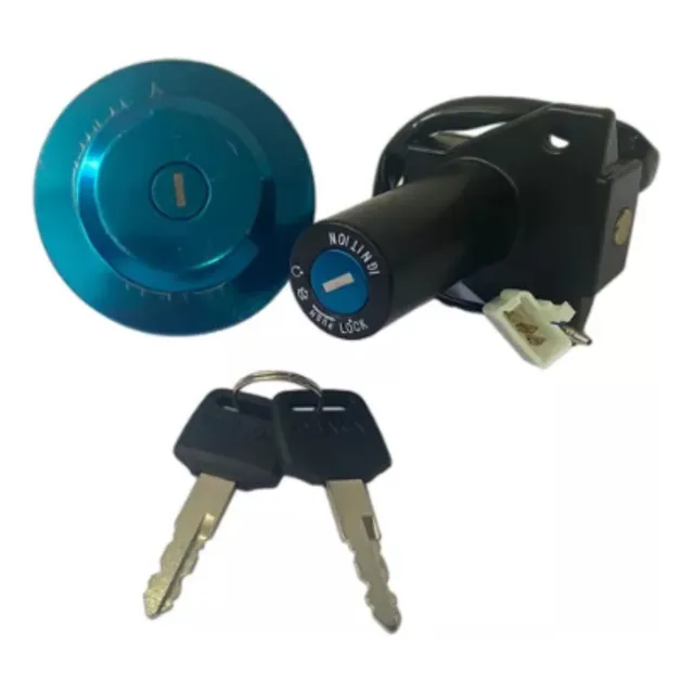 Cerradura Tambor Llaves + Tapa Tanque Yamaha Ybr 125 Osaka