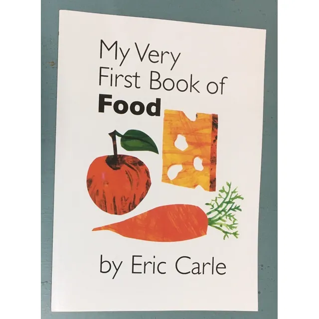 Libro, Inglés, Eric Carle- Food