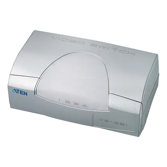 Switch Vga De 4 Puertos Aten Vs491