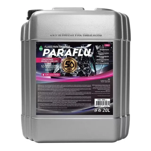 Refrigerante Y Anticongelante 20lt Organico Concentrado  Tyt