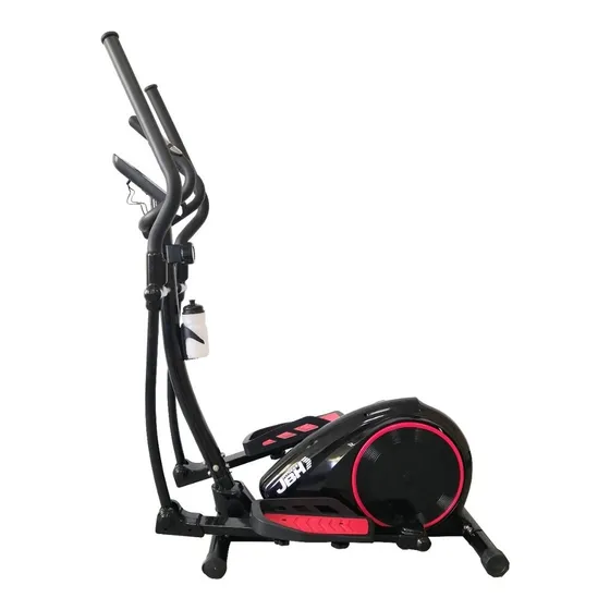 Caminador Elíptico Escalador Magnético Bicicleta Jbh P* Color Negro Y Rojo