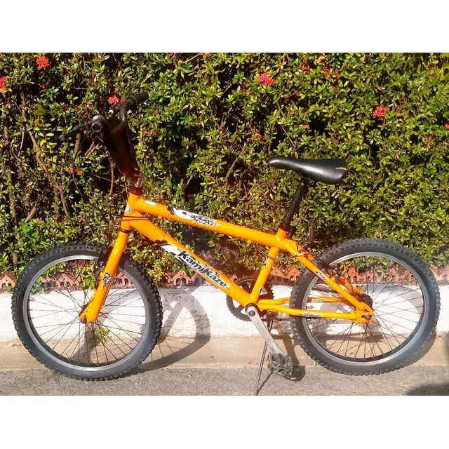 Bicicleta Kamikaze Rim 20, Fixie, Color Naranja.