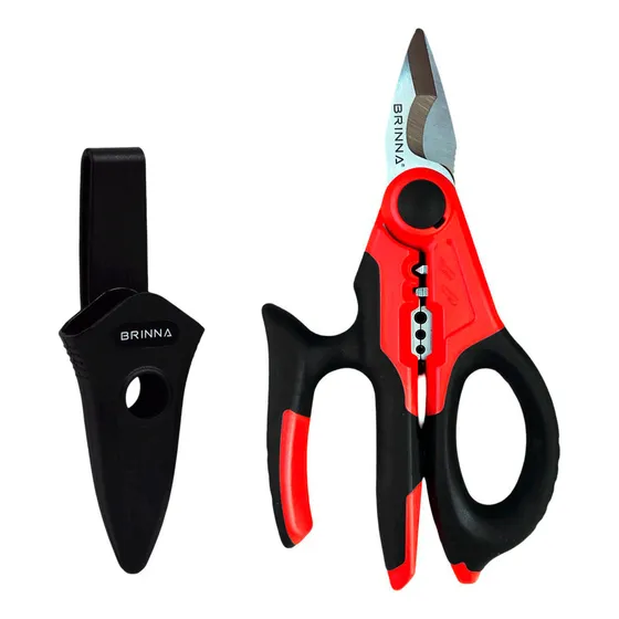 Tijera Electricista Brinna Corta Pelacable 173mm Acero