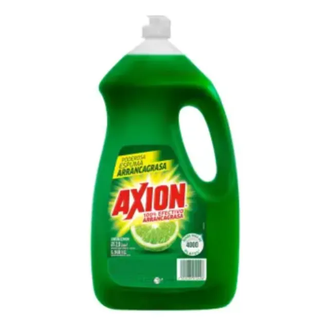 Jabón Líquido Lavatrastes Axion Limón 2.8 L