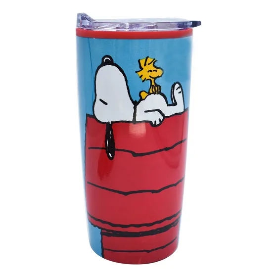 Termo Para Cafe Acero Inoxidable Snoopy Vaso Termico 450ml