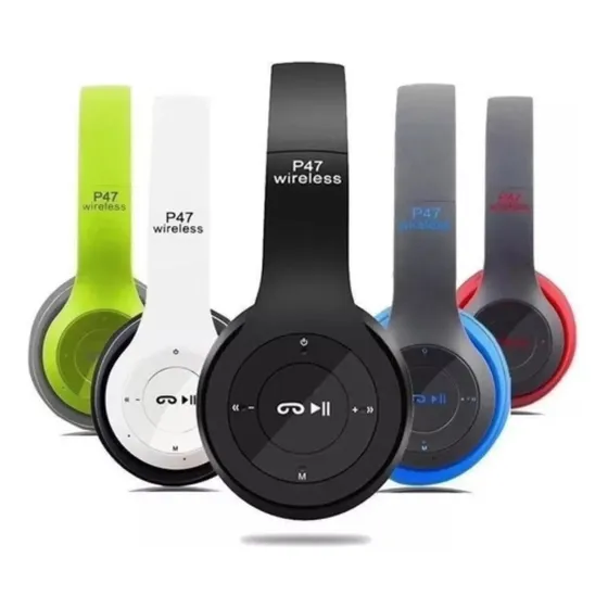 Audifonos Inalambricos P47 Bluetooth Micro Sd Mp3 Fm!!!