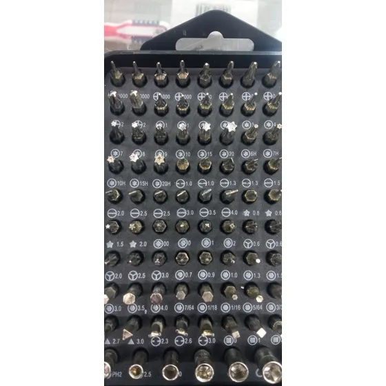 Kit Herramienta De Destornilladores 115 Piezas   