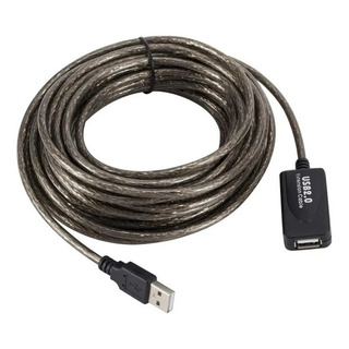 Cable Extension Usb Activa 2.0 10 Metros Macho - Hembra 10m Cable Extension Usb Activa 2.0 10 Metros Macho - Hembra 10m