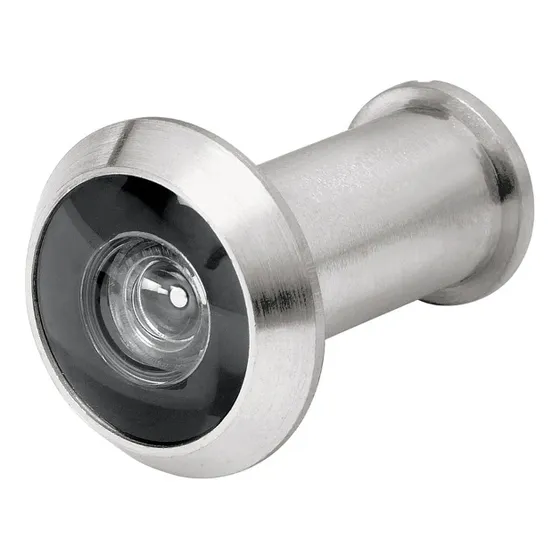 Mirilla De Seguridad (ojo Magico) Acabado Cromo Mate, Hermex