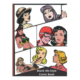 Libro: Comic Book: Old School Comic Book Style - Blast From Libro: Comic Book: Old School Comic Book Style - Blast From
