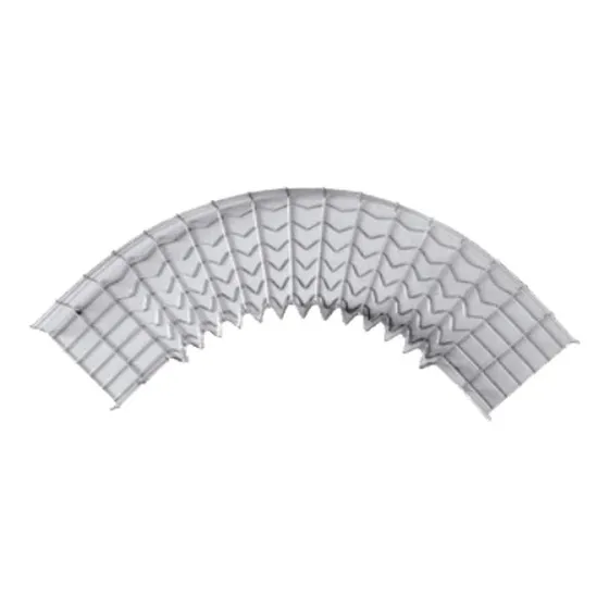 Curva Pre-fabricada De 90° Charofil 54/300mm Electro Zinc