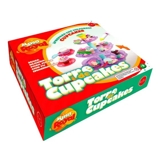 Juego Torre De Cupcakes Masa Royal Súper Oferta