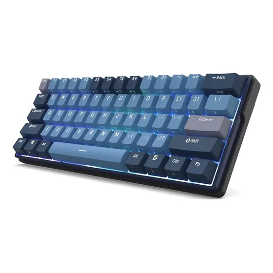 Teclado Inalámbrico Intercambia Teclas Usb Hub Mac/win