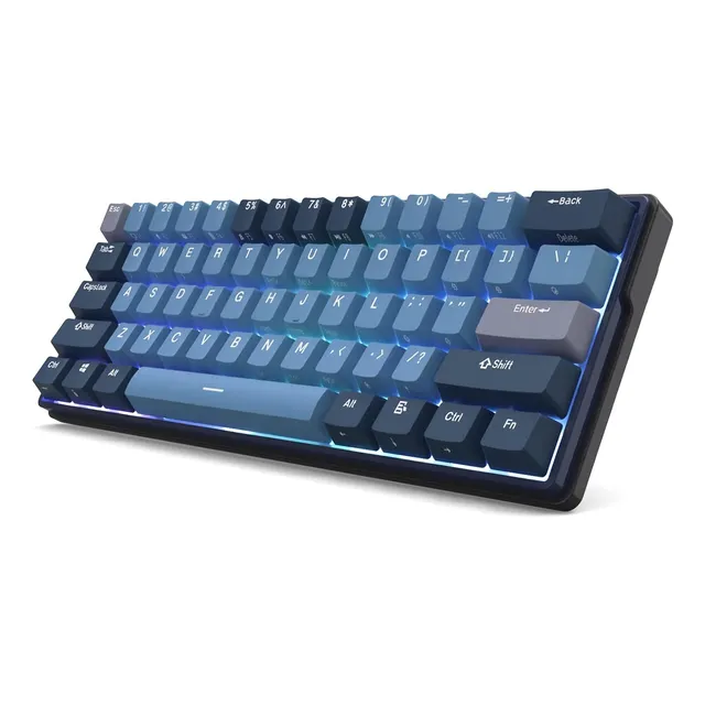 Teclado Inalámbrico Intercambia Teclas Usb Hub Mac/win