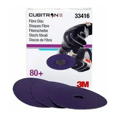 Disco Lija Abrasiva Grano 60 Cubitron Ii 5puLG 3m 5 Piezas