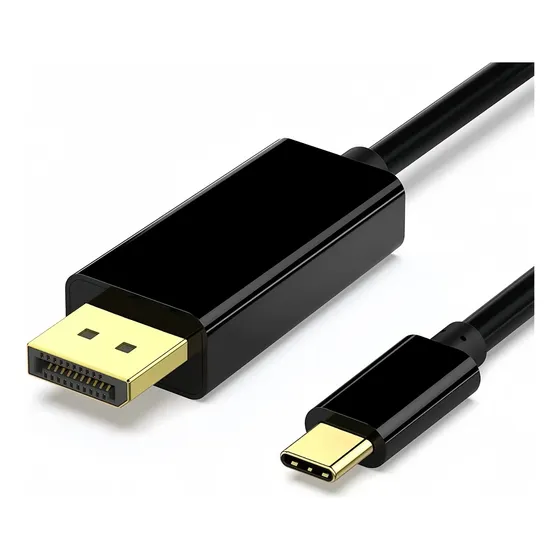 Cabo Tipo C Thunderbolt 3 Para Displayport 4k 60hz Macho 1.8