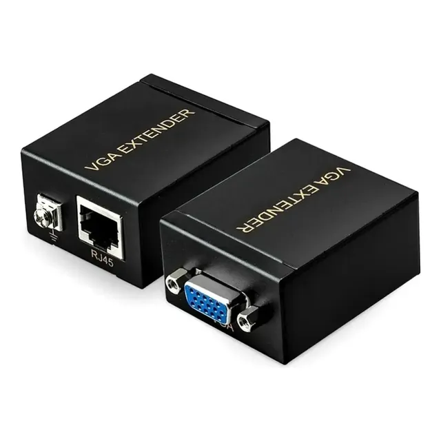 Adaptador Rj45 A Vga Por Pareja Máximo 60m