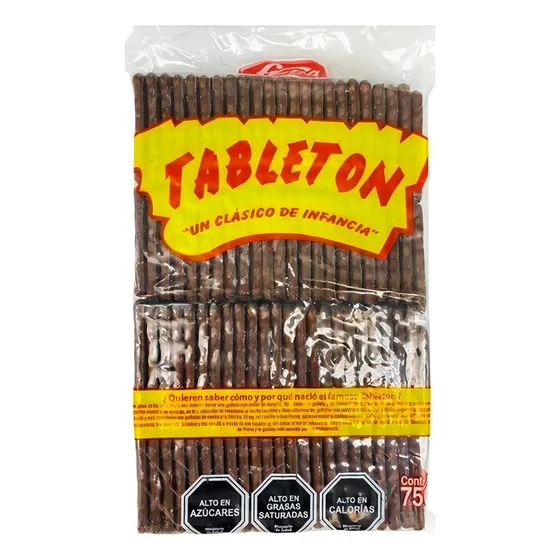 Tabletones Fruna Galletas Clasicas Infancia Chocolate 100 Un