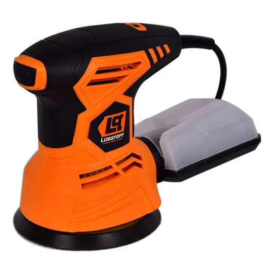 Lijadora Roto Orbital 300w Velocidad Variable Lusqtoff Color Naranja Frecuencia 50 Hz