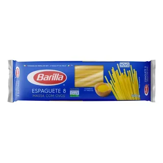 MacarrĂŁo Com Ovos Espaguete 8 Barilla Pacote 500g MacarrĂŁo Com Ovos Espaguete 8 Barilla Pacote 500g
