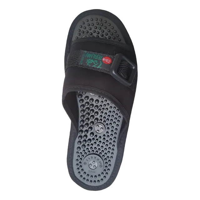 Sandália Chinelo Com Imãs Bolinhas Massageadoras Moda Terumi
