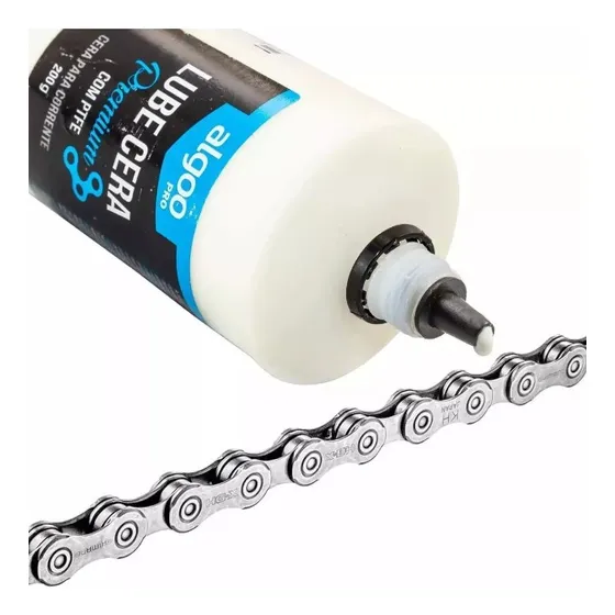 Óleo Lubrificante Cera Corrente Algoo 200ml C/ Ptfe Mtb Bike Promo