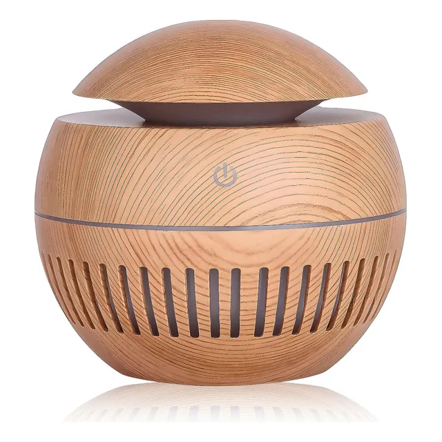 Moreka® Humidificador De Aire Madera,humidificador De Aire,difusor De Aceite Esencial,humidificador De Niebla Fría,difusor De Aroma Usb,portátil,mini Humidificador De Aroma Hueco,regalo