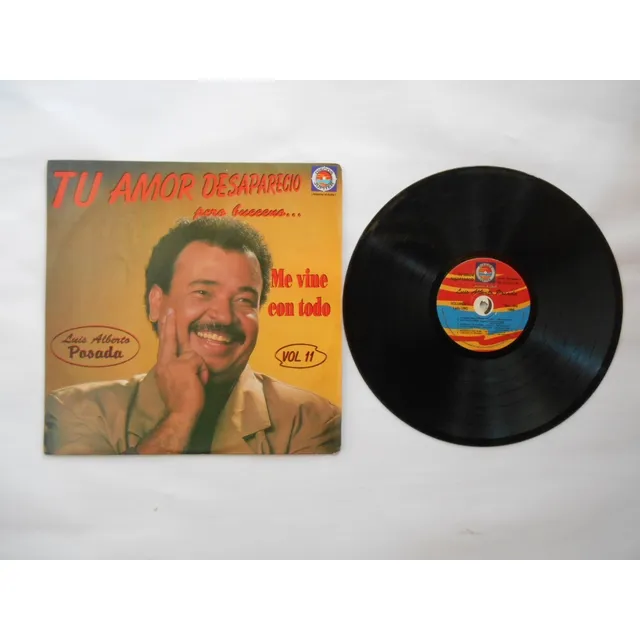 Lp Vinilo Luis Alberto Posada Tu Amor Desapareció Col 1996