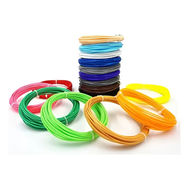 Filamento Lápiz 3d Repuesto 10 Rollos 10mt Color Variados®