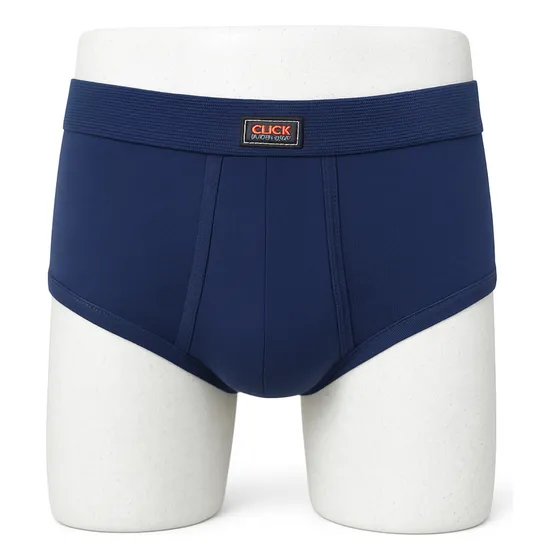 3 Cueca Click Slip Adulto Com Abertura Frente Poliamida 120