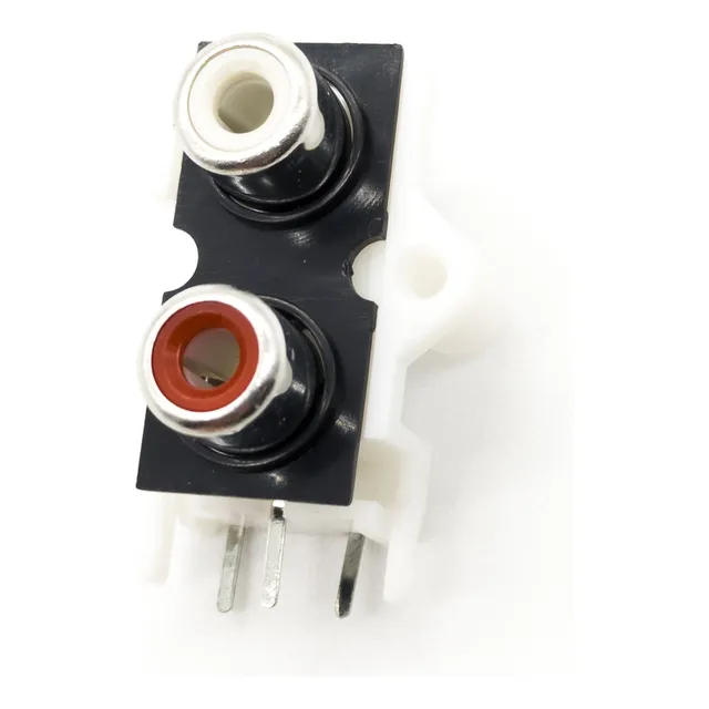 Conector Jack Rca Hembra Stereo Circuito Impreso Chasis