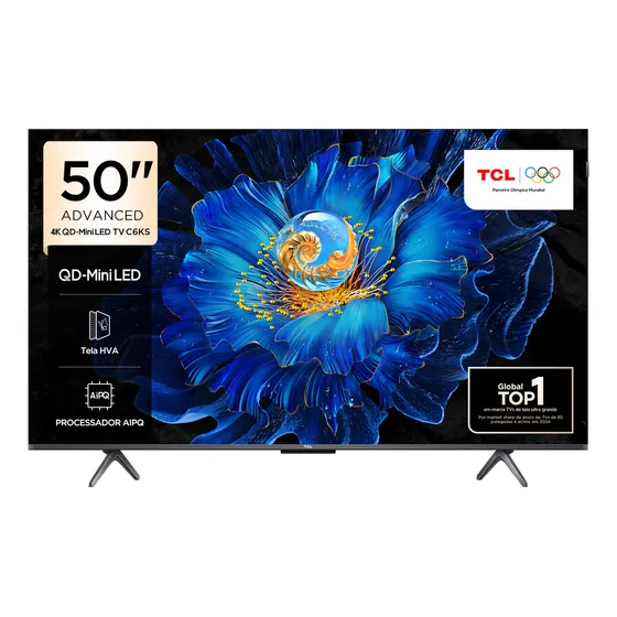Tcl 4k Qd-mini Led Tv 50 C6ks Google Tv