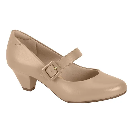 Sapato Feminino Salto Baixo Estilo Boneca Modare 70056685